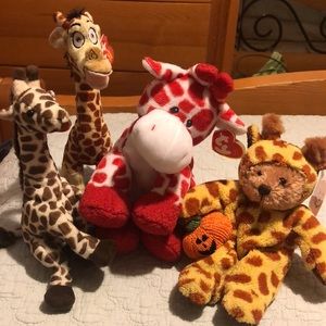 Giraffe Beanie Babies